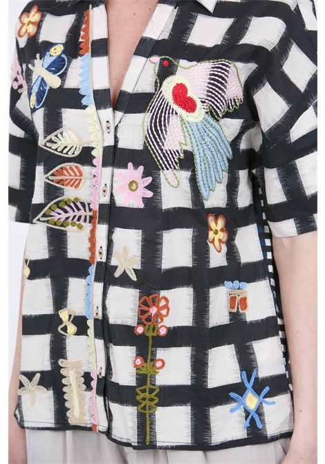  STELLA FOREST | Camicie | FLORA-E26CH026MULTICOLOR